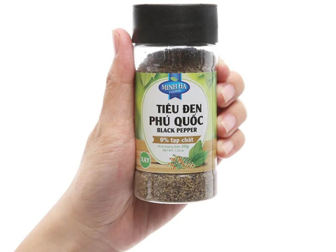 Tiêu đen xay Phú Quốc Minh Hà hũ 50g