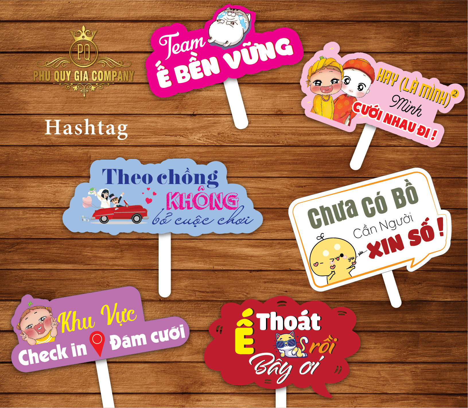 Tag ChiBi Ngày Cưới PQGT04