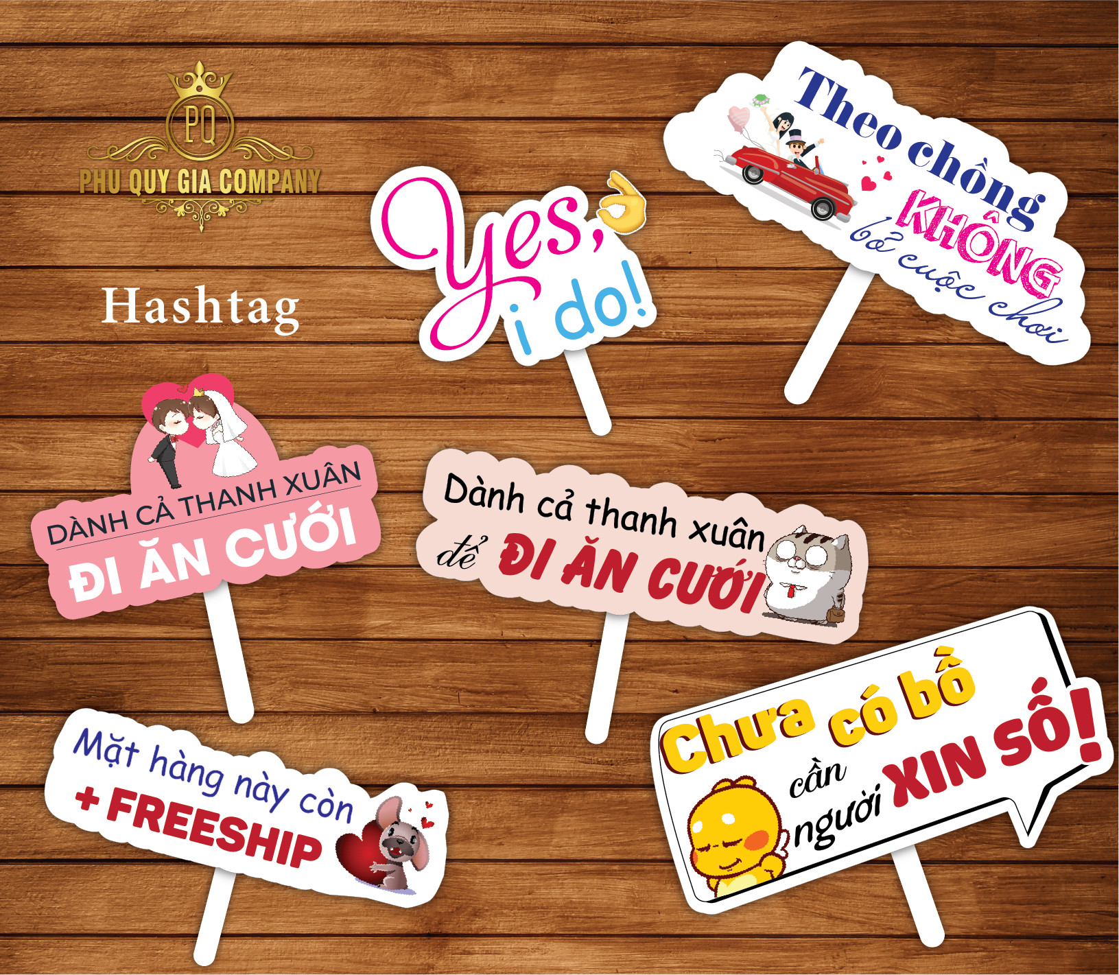 Tag ChiBi Ngày Cưới PQGT02