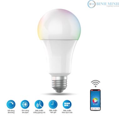 Bóng đèn LED Bulb RGB kết nối wifi