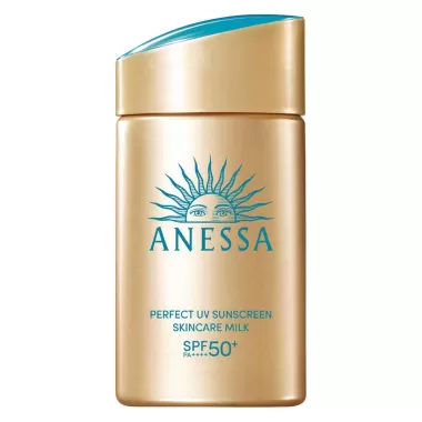 Sữa Chống Nắng Anessa Dưỡng Da Kiềm Dầu 60ml (Bản Mới) Perfect UV Sunscreen Skincare Milk N SPF50+ PA++++