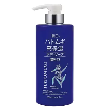 Sữa Tắm Hatomugi Cấp Ẩm Sâu, Hỗ Trợ Sáng Da 600ml