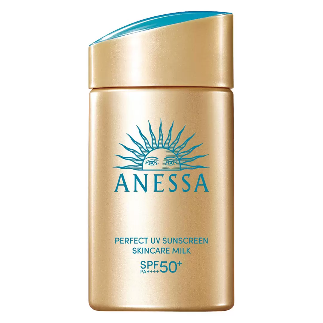 Sữa Chống Nắng Anessa Dưỡng Da Kiềm Dầu 60ml (Bản Mới) Perfect UV Sunscreen Skincare Milk N SPF50+ PA++++