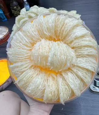 Yến Tinh Chế 1 Lớp Sợi – Loại 18–20 tai