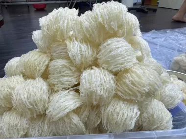Yến Tinh Chế 1 Lớp Sợi – Loại 18–20 tai