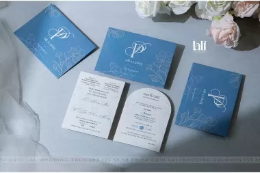Thiệp cưới nhà Lali - Mẫu LALI-B1024