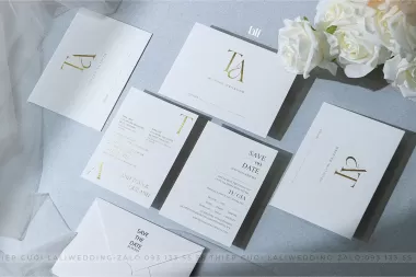 Thiệp cưới nhà Lali - Mẫu LALI-B1018