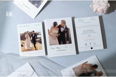 Thiệp cưới nhà Lali - Mẫu LALI-B1011