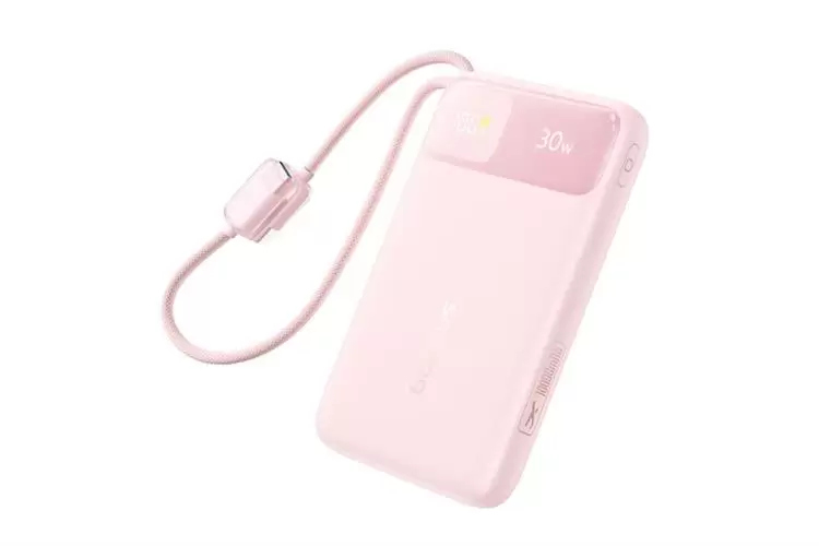 Pin sạc dự phòng 20000mAh Type C PD QC 3.0 30W Baseus Comet Pro E0027Y kèm Cáp Lightning và Type C