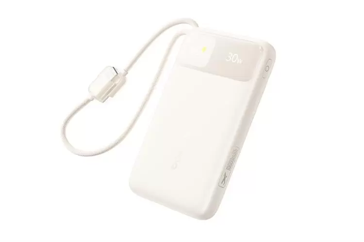 Pin sạc dự phòng 20000mAh Type C PD QC 3.0 30W Baseus Comet Pro E0027Y kèm Cáp Lightning và Type C