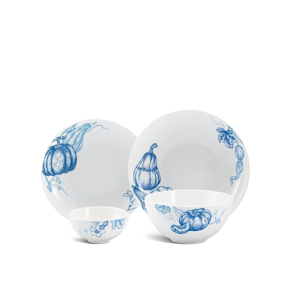 Bộ đồ ăn 09 sản phẩm - Timeless - Vườn Nhà