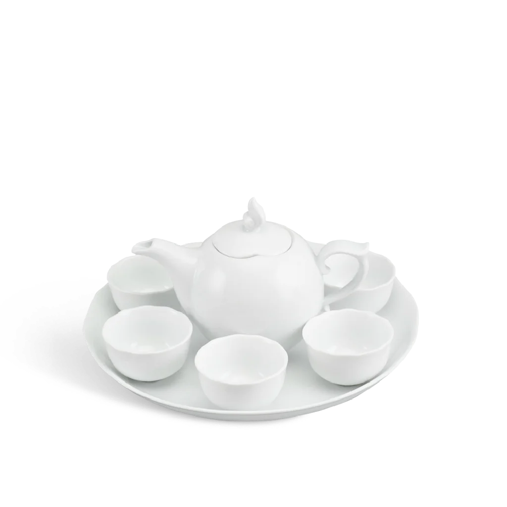 Bộ trà 0.3 L - Mẫu Đơn IFP - Trắng Ngà