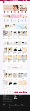 Website nội y cao cấp - demo 105