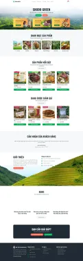 Giao diện web mẫu, template website đẹp | Sikido Web