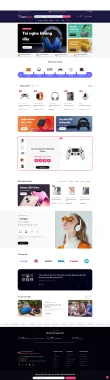Giao diện web mẫu, template website đẹp | Sikido Web