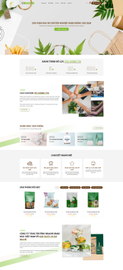 Giao diện web mẫu, template website đẹp | Sikido Web