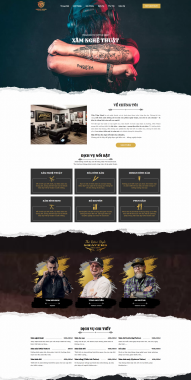 Giao diện web mẫu, template website đẹp | Sikido Web