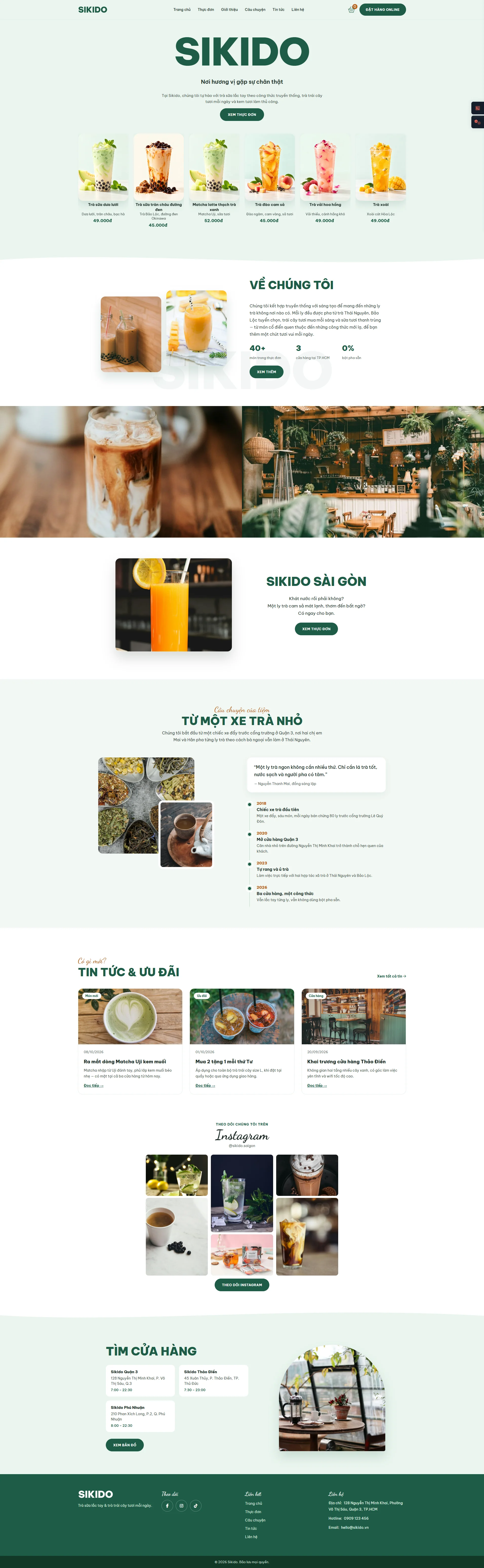 Tiệm trà sữa Sikido – demo 137