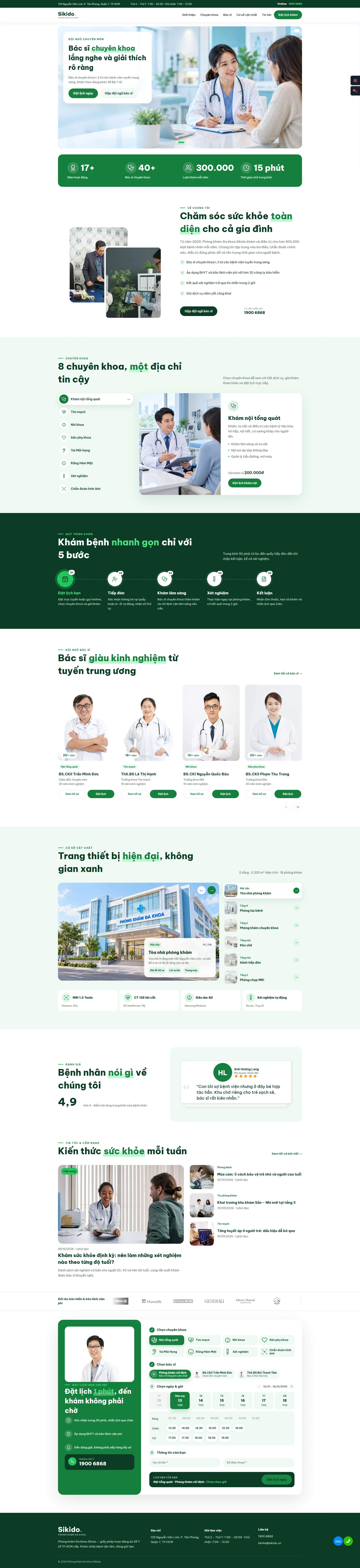 #MS130 - Phòng khám Đa khoa Sikido – demo 122