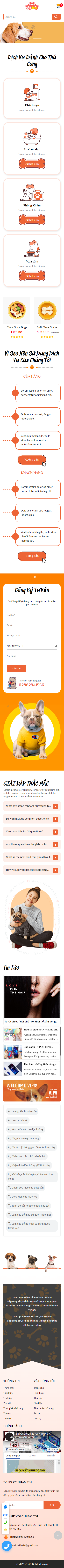 Cửa hàng thú cưng - demo 33