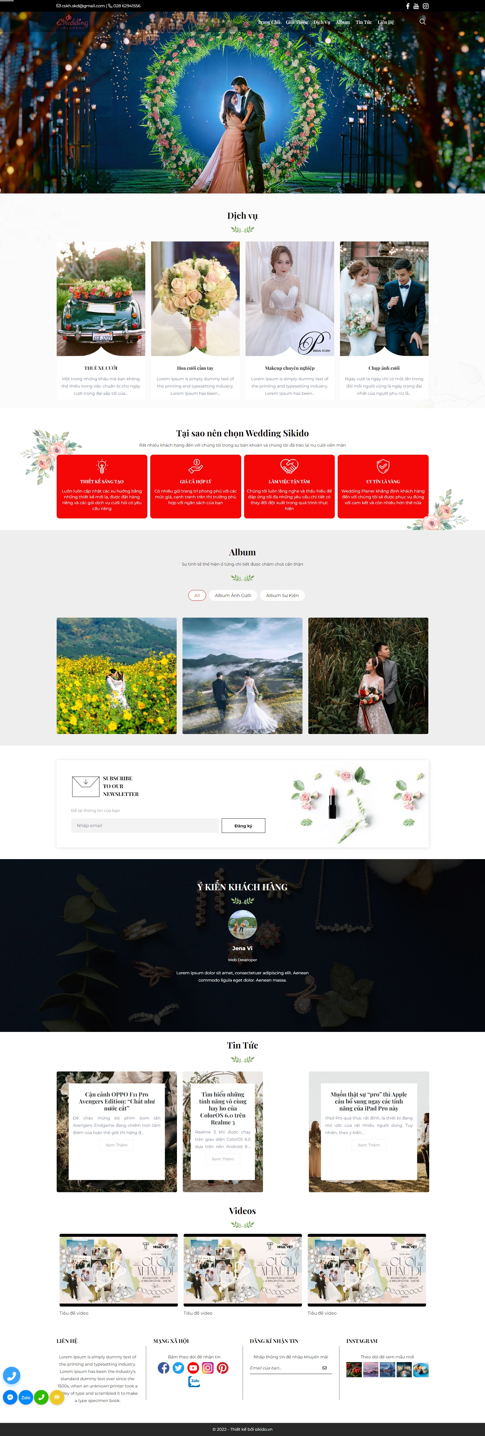 Quy trình thiết kế website tại Thiên Thanh Tech
