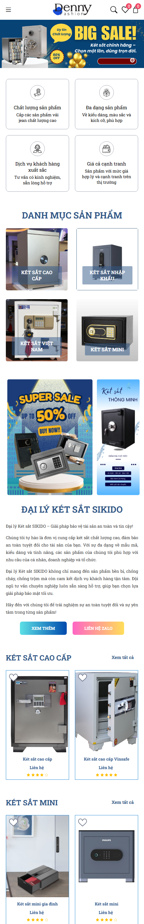 Tổng kho két sắt - demo 65