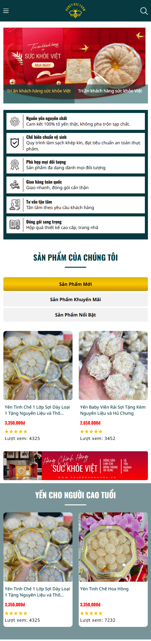 Yến sào nguyên chất - demo 69